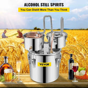 Load image into Gallery viewer, Amocart 12L 20L 30L 50L Alcohol Brewing Distiller DIY Moonshine Apparatus Stainless Steel Still Whisky Brandy Home Appliance