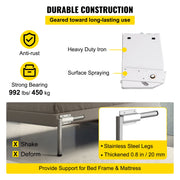 Load image into Gallery viewer, SucceBuy DIY Murphy Bed Hardware Kit Vertical Mounting Wall Bed Spring Mechanism Heavy Duty King Queen Bed Support Hardware DIY