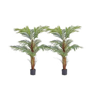 Load image into Gallery viewer, Amocart Artificial Palm Tree 4/5/6 FT Faux Plant Secure PE Material & Anti-Tip Tilt Protection Low-Maintenance Plant for Home