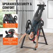 Bild in Galerie-Viewer laden, with Headrest, Ankle Lock SucceBuy Inversion Table, Decompression Back Stretcher Machine, Strength Training Equipment