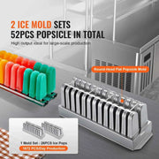 Load image into Gallery viewer, Amocart Commercial Popsicle Machine Ice Pops Making Machine Stainless Steel Commercial Ice Lolly Maker Popsicle Machine