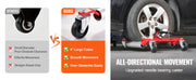 Load image into Gallery viewer, Amocart Wheel Dolly Heavy Duty Vehicle Positioning Ratchet Tire Jack Max Capacity 1500 Lbs Car Dolly for Car Auto Repair Moving