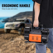 Load image into Gallery viewer, Amocart 10.6CFM Heavy Duty Air Compressor 30s Fast Inflation | Dual-Cylinder Portable Tire Inflator 12V 150PSI Offroad Air Pump