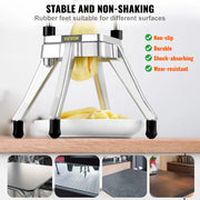 Load image into Gallery viewer, SucceBuy Commercial Vegetable Fruit Dicer Cutter Potato Slicer Chopper 4 Blades & Tray Manual Cutting Machine home appliance - AMOCART
