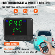Load image into Gallery viewer, SucceBuy Diesel Air Heater 12V Truck Heater Parking Heater with LCD Remote Control Diesel Heater for RV Truck Boat Car Trailer - AMOCART