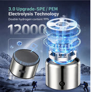 Load image into Gallery viewer, Portable Hydrogen Water Generator Bottle Rechargeable Electric Alkaline Water Ionizer Cup Hydrogen-Rich Health Care Drinkware