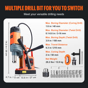 Load image into Gallery viewer, SucceBuy 1300W 1400W 2" Electric Drilling Machine Magnetic Drill Press Boring Diameter Power Drill 810 PRM Drill