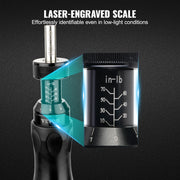 Charger l'image dans la visionneuse de galerie, Amocart 1/4" Torque Screwdriver Drive Screwdriver Torque Wrench Electrician Torque Screwdriver with Scale 10-70 in/lbs Torque