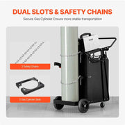 Load image into Gallery viewer, SucceBuy Welding Cart 2 Drawers Welder Cart Heavy Duty Welding Workbench Table with 360° Swivel Wheels Safety Chains Mig Welder