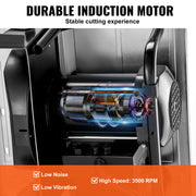 Load image into Gallery viewer, SucceBuy Wet Tile Saw 7-inch 65Mn Steel Blade 3500 RPM Induction Motor Tile Cutter Wet Saw Water Reservoir 0-45 Degrees Angle - AMOCART