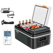 Load image into Gallery viewer, Succebuy 15-55L Portable Cooler Electric Compressor 12V/24V DC 110-240V AC Freezer Refrigerator for Home