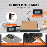 Load image into Gallery viewer, SucceBuy 440lbs Digital Shipping Scale with Timer Tare Function HD LCD Screen Portable Package Postal Scale for Home Post Office