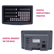 Load image into Gallery viewer, SNS-3V Display Milling Lathe Machine DRO Digital Readout AC110V/220V and 3 Pieces 0-1000mm Linear Scale Displacement Encoder