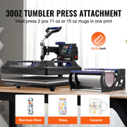 Charger l'image dans la visionneuse de galerie, Amocart Heat Press Machine Heat Transfer Machine 30oz Tumbler Press 360° Swing Away Digital T-Shirt Pressing Coating