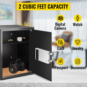 Load image into Gallery viewer, SucceBuy Electronic Safe Deposit Box Secret Hidden Piggy Bank Digital Access &Override Keys for Store Money Gun Jewelry Document - AMOCART