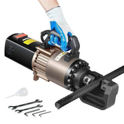 Load image into Gallery viewer, Amocart Electric Hydraulic Rebar Cutter Portable Rebar Cutter High Power Steel Rebar Cutter with Oil Can Rich Accessories Black