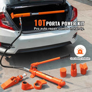 Load image into Gallery viewer, Amocart 10 Ton Hydraulic Jack Air Pump Lift Ram Body Frame Porta Power Repair Kits Multi-functional Auto Body Frame Repair Kits