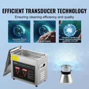 Charger l'image dans la visionneuse de galerie, Amocart 2L 3L 6L 10L 22L 30L Ultrasonic Cleaner Stainless Steel Portable Cleaning Washing Machine Ultrasound Home Appliance