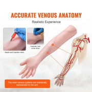 Load image into Gallery viewer, Amocart Phlebotomy Practice Kit IV Venipuncture Intravenous Training Kit w/ Carrying Bag Practice IV Skills for School Students