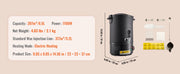 Load image into Gallery viewer, Amocart 6.5L 10L Wax Melter for Candle Making Large Electric Wax Melting Pot Easy Pour Spout 9-Level Temperature Control