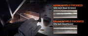 Load image into Gallery viewer, HITBOX AC/DC Aluminium Tig Welding Machine HBT250P HF TIG/MMA ARC Stick Welder with Pulse Argon Welding IGBT Inverter 2T/4T