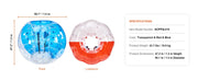 Bild in Galerie-Viewer laden, Amocart 2-Pack 5FT/1.5M Inflatable Bumper Balls 0.8mm Thick Bubble Soccer Balls Inflatable Zorb Balls for Adults or Children