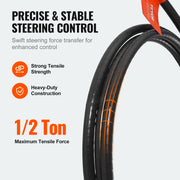 Load image into Gallery viewer, SucceBuy Boat Steering Cable 17 Feet Outboard Marine Rotary Steering Cable 1/2 Ton High Tensile Strength Universal Compatibility