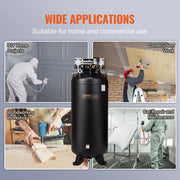 Load image into Gallery viewer, SucceBuy 80 Gallon Air Compressor 6.5HP 145PSI Oil Free Air Compressor Ultra Quiet Compressor for Industrial Sites Auto Repair