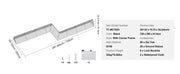Charger l'image dans la visionneuse de galerie, Amocart Chicken Tunnels 157.5 x 39.4 x 24.2 in Chicken Tunnels for Yard Portable Chicken Tunnels for Outside Corner Frames