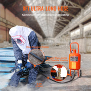 Load image into Gallery viewer, SucceBuy 5/10/20 Gallon Sand Blaster 60-110 PSI Portable Air Sandblaster Kit w/ Oil-Water Separator for Paint Stain Rust Removal - AMOCART