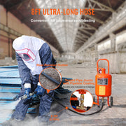 Load image into Gallery viewer, Amocart 5/10/20 Gallon Sand Blaster 60-110 PSI Portable Air Sandblaster Kit w/ Oil-Water Separator for Paint Stain Rust Removal