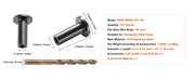 Bild in Galerie-Viewer laden, Amocart 121/81/101 Pack T316 Stainless Steel Protector Sleeves for 1/8" or 3/16" Wire Rope Cable Railing