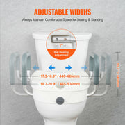 Charger l'image dans la visionneuse de galerie, Amocart Raised Toilet Seat 5" Height Raised 350 lbs Weight Capacity for Round &Elongated Toilet Twist Lock Installation Elderly