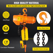 Load image into Gallery viewer, SucceBuy 0.5/1Ton 1PHASE Industrial Electric Chain Hoist 3MHigh Heavy Duty Cranes Hoists with Limit Switch Hot Forging G80 Hook - AMOCART