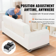 Load image into Gallery viewer, Amocart 660 lbs Adjustable Universal Washing Machine Stand Refrigerator Base Mount Mobile Roller Multifunctional Dryer Holder