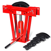 Load image into Gallery viewer, SucceBuy Hydraulic Pipe Bender 12 Ton Copper Exhaust Pipe Bending Machine with 6 Dies Heavy-Duty Pipe Tube Bender for Piping - AMOCART