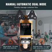 Load image into Gallery viewer, SucceBuy Fully Automatic Cup Sealing Machine 500-650 Cups/H for 180/190 mm Tall & 90/95 mm Cup Electric Tea Sealer for Milk Tea - AMOCART