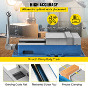 Load image into Gallery viewer, SucceBuy 6 inch ACCU Lock Vise for Precision, Milling Vice with 6 Inch Jaw for Drill Press, Milling & Drilling Bench Clamp Vice - AMOCART