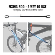 Load image into Gallery viewer, SucceBuy Bike Repair Stand Heavy-duty Aluminum Adjustable Height Magnetic Tool Tray Telescopic Arm Foldable for Home Shops - AMOCART