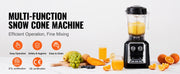Load image into Gallery viewer, SucceBuy 2L Smoothie Blender Professional Countertop Fruit Food Processor Mixer Maker with Stainless Steel for Home Kitchen Bar