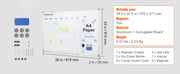 Bild in Galerie-Viewer laden, SucceBuy Rolling Magnetic Whiteboard Double-Sided Mobile Whiteboard 360° Reversible Adjustable Height Dry Erase Board for School