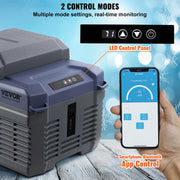 Charger l'image dans la visionneuse de galerie, Amocart 8L to 75L Car Refrigerator Fridge Portable Icebox Single&Dual Zone w/Blue Tooth Temp Adjustable for Outdoor Camping RV