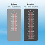 Load image into Gallery viewer, Professional Wi-Fi Wireless Weather Station with 7-in-1 Outdoor Weather Sensor, Large Full-Color LCD, 433MHz, 300ft Range, App