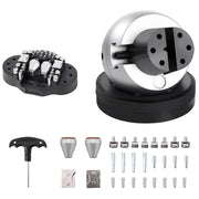 Load image into Gallery viewer, SucceBuy 10Kg Full Set 5in Engraving Vise Standard Block Ball Inlaid Diamonds Jewelry Adjustable Setting Tool 34Pcs Attachments
