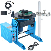 Bild in Galerie-Viewer laden, SucceBuy Rotary Welding Positioner 30KG 0-90° Welding Positioning Turntable Table 1-12RPM Welding Torch Stand Holder for Cutting