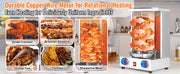 Load image into Gallery viewer, Amocart Shawarma Grill Machine13 lbs Chicken Shawarma Cooker Ga-s Vertical Broiler Gyro Rotisserie Oven Doner Kebab for Home