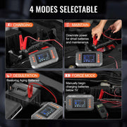 Load image into Gallery viewer, Amocart Smart Battery Charger 20-Amp Lithium LiFePO4 Lead-Acid (AGM/Gel/SLA) LCD Display Trickle Charger, Boat Motorcycle Use