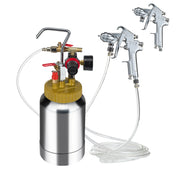 Charger l'image dans la visionneuse de galerie, Amocart 2L/0.5gal Spray Paint Pressure Pot Tank Lightweight Air Paint Pressure Pot 1.8mm Nozzle Spray Paint Gun 3m Hoses