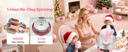 Charger l'image dans la visionneuse de galerie, SucceBuy Cotton Candy Machine Commercial 1000W Electric Candy Floss Maker Easy Use with 15 inch Stainless Steel Bowl