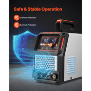 Load image into Gallery viewer, SucceBuy Plasma Cutter Non-Touch Pilot Arc Plasma Cutting Machine with 2T/4T Function & Adjustable PA/PT Time for Home Repairs